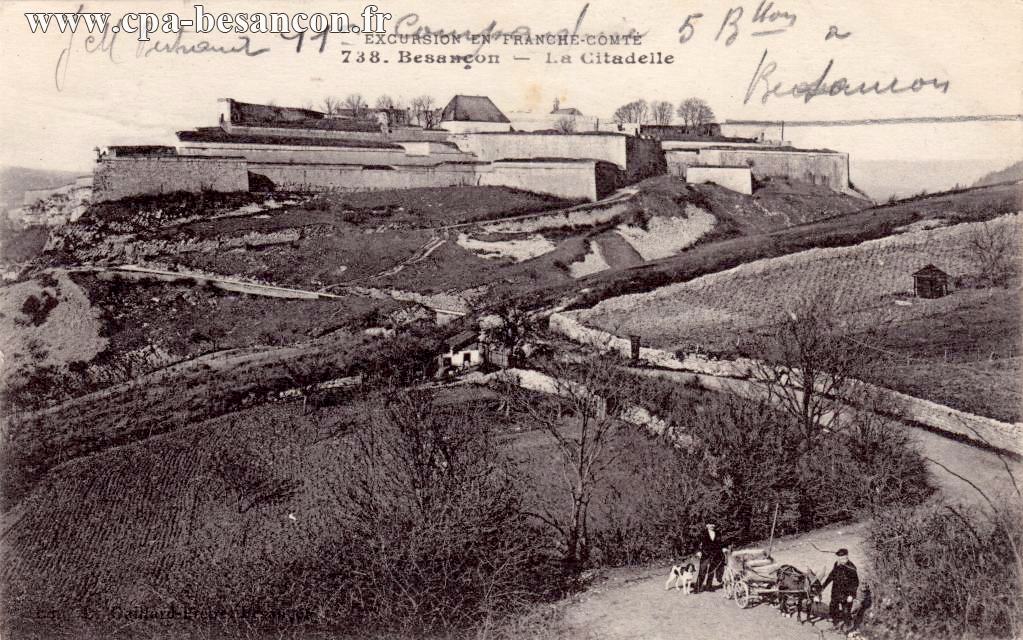 EXCURSION EN FRANCHE-COMTÉ - 738. Besançon - La Citadelle